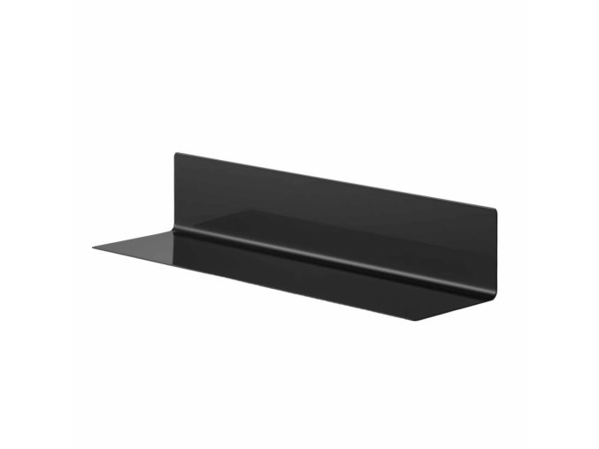 Samolepící nástěnná polička YAMAZAKI Tower 10411, černá