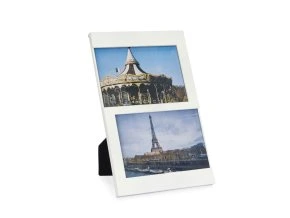 35192 4 frame dijon 2x 10x15 white plastic 23991