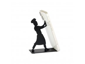 smartphone holder wellington black metal 27772