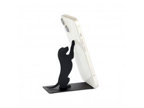 smartphone holder puppy black metal 27771