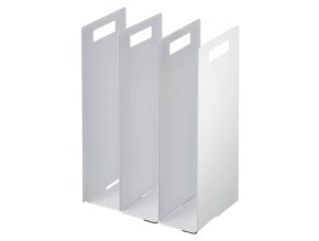 Organizér na ručníky YAMAZAKI Tower 4316, sada 2ks, bílý