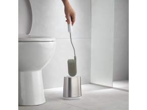 34376 1 wc stetka silikonova joseph joseph flex lite steel 70561 12 3 x 8 7 x v 42 2 cm bila nerez