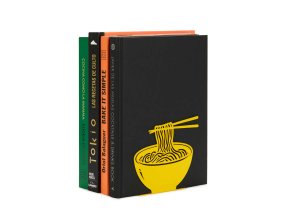 bookend ramen yellow metal 28078