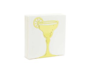 napkin holder cocktail lime metal 28081