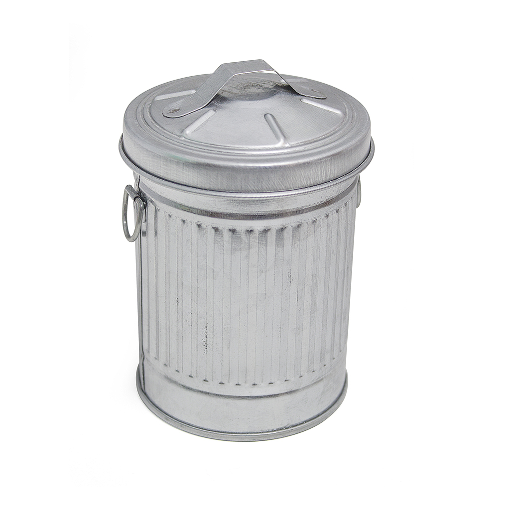 Popelník Garbage 26859, stříbrný BALVI