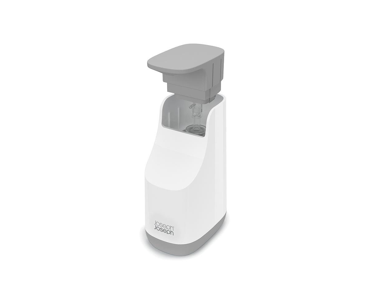 Dávkovač mýdla Slim 70512, 350ml, bílý/šedý JOSEPH JOSEPH
