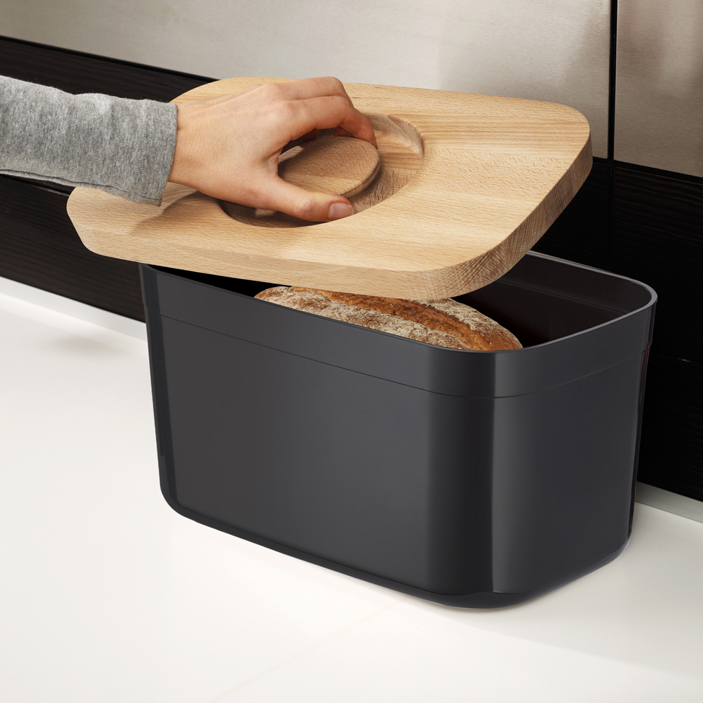 Chlebník Bread Bin 81103, černý