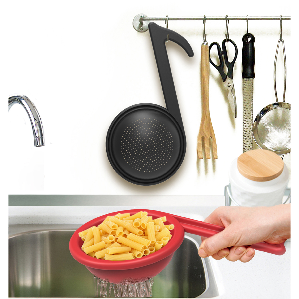 Cedník ROCKET DESIGN Dr.Drain, černý ROCKET