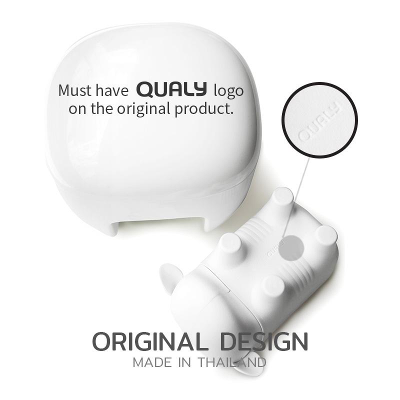 Dóza se zásuvkou SheepShape Container 10227, bílá/průhledná QUALY DESIGN