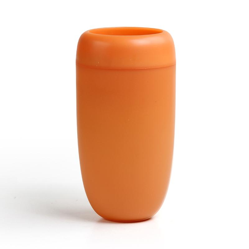 Květináč nástěnný/stolní samozavlažovací Carepot QL10304OR, oranžový QUALY DESIGN