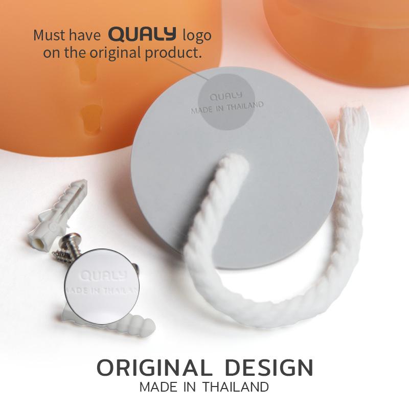 Květináč nástěnný/stolní samozavlažovací Carepot QL10304OR, oranžový QUALY DESIGN