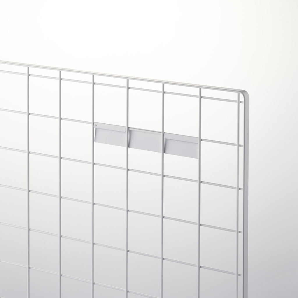 Grid 4181 háčky na panel, bílé YAMAZAKI