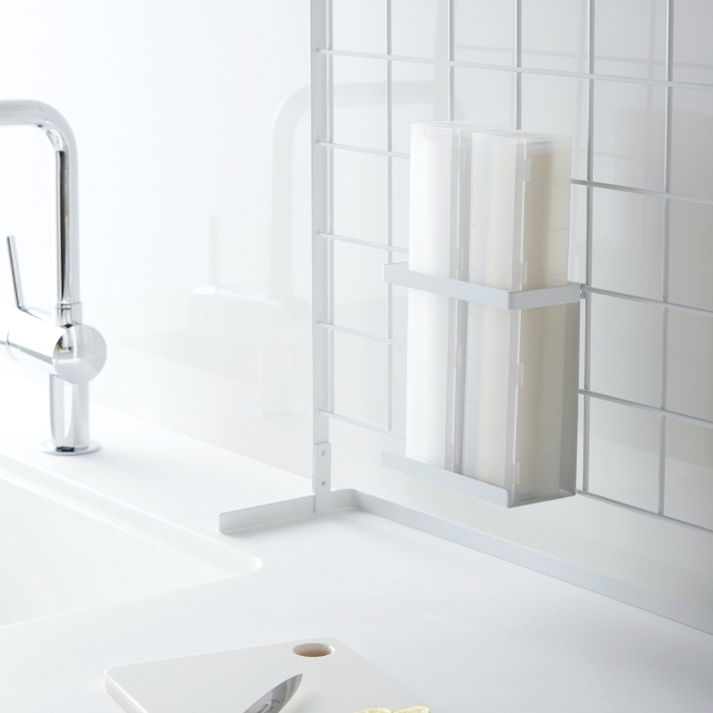 Grid 4185 držák fólií na panel, bílý YAMAZAKI