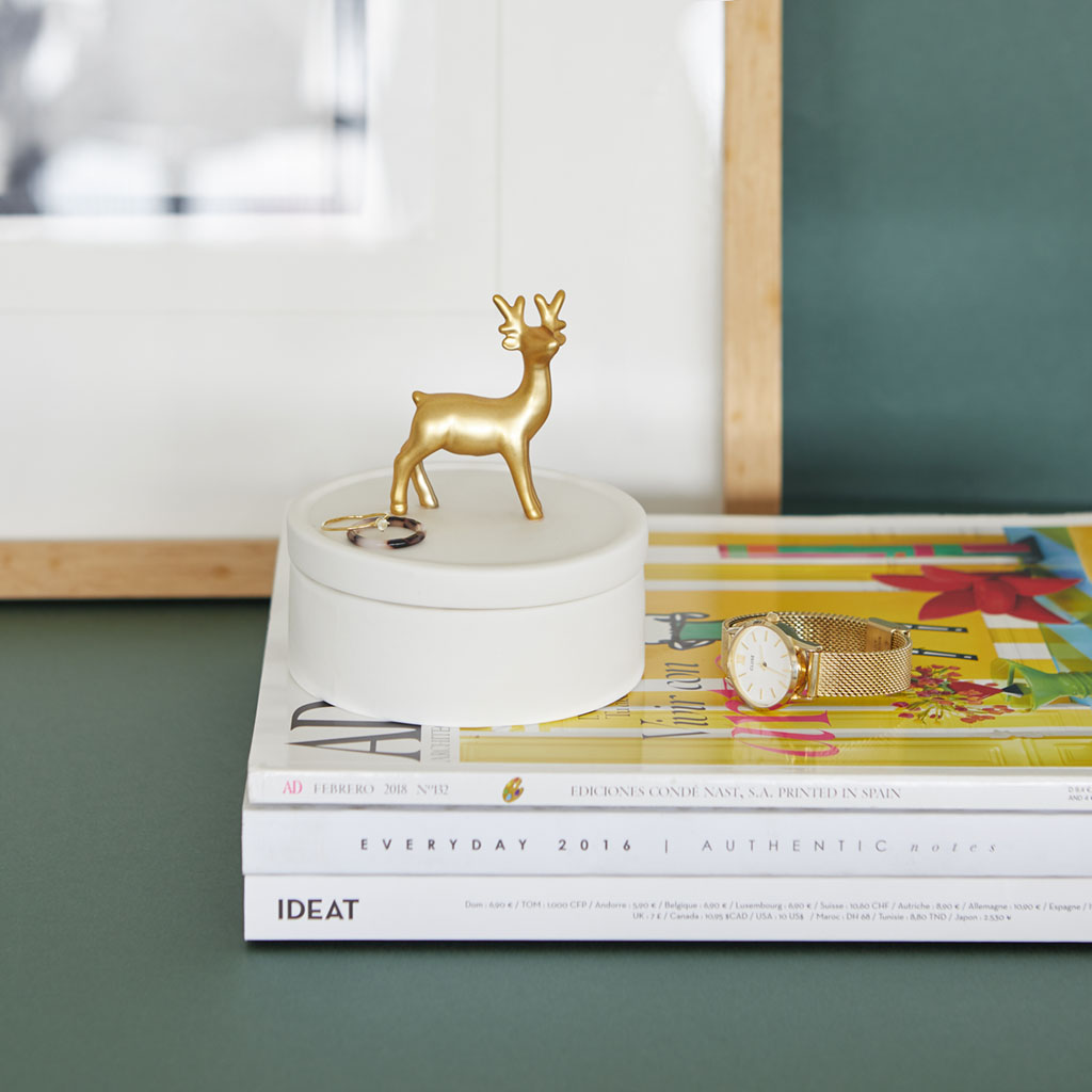Porcelánová dóza na šperky Deerling 27438 BALVI