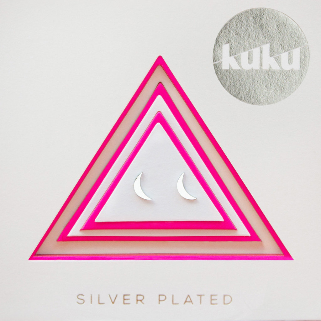Náušnice Kuku EAR1S Moon SUCK UK