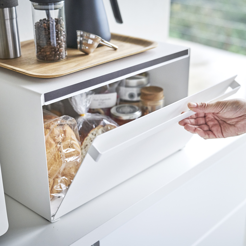 Chlebník Tower 4352, bílý YAMAZAKI