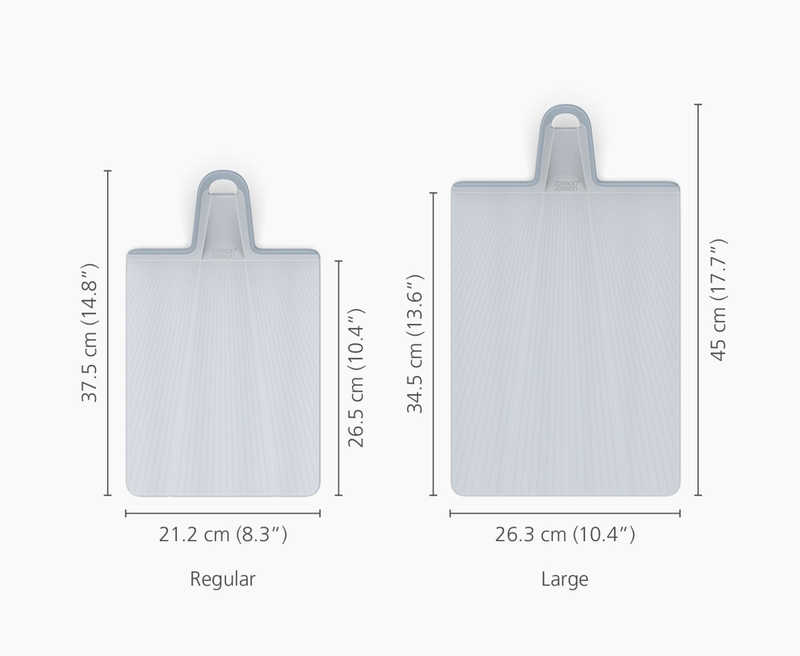 Prkénko skládací Chop2Pot 60203, Regular (38x21cm), modré JOSEPH JOSEPH