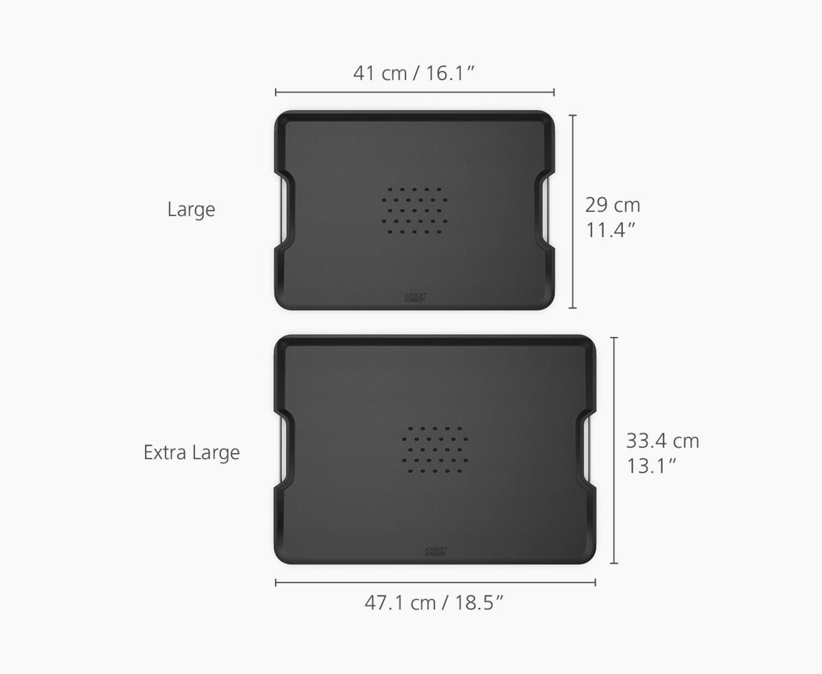 Prkénko Cut&Carve 60208, Large (41x29cm), černé