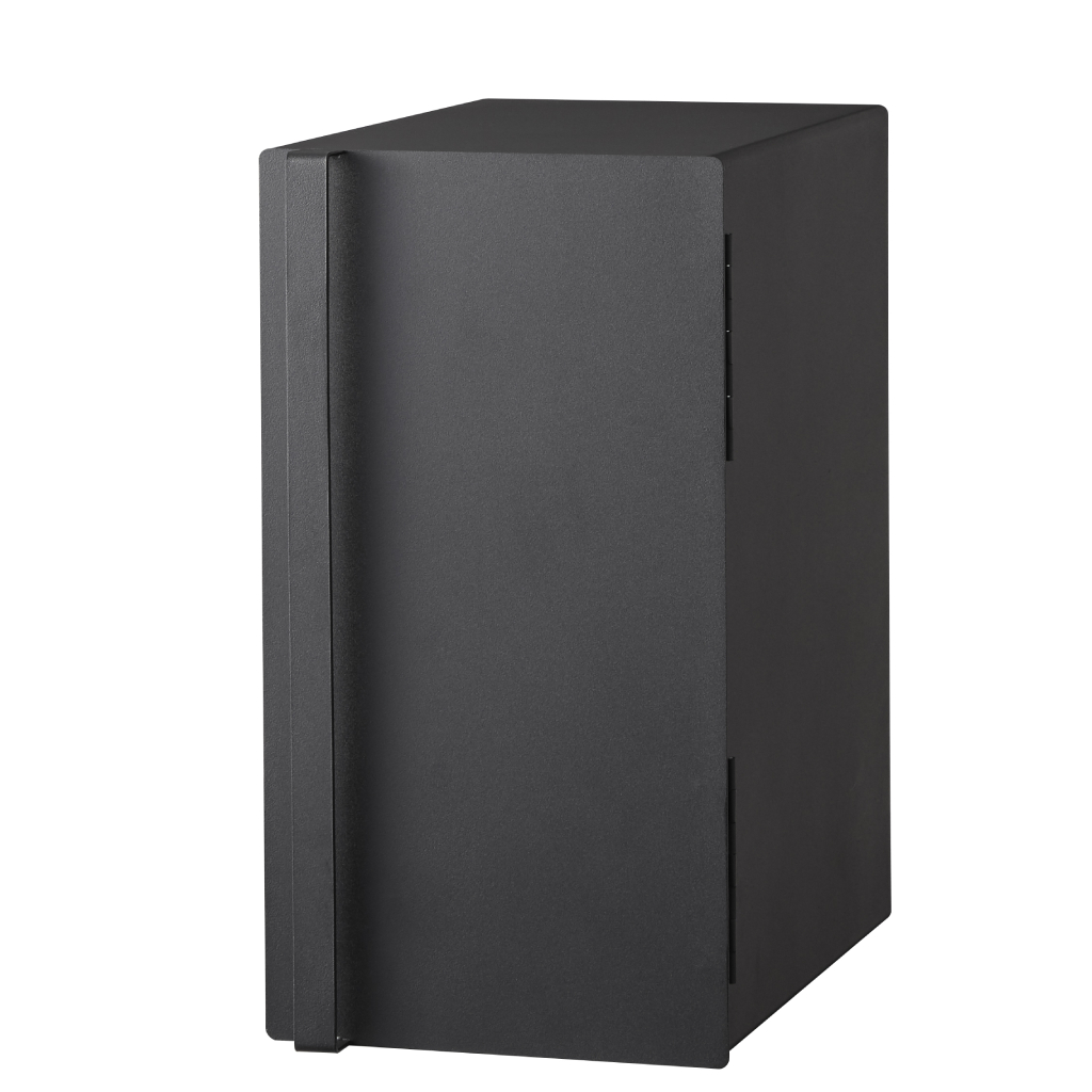 Vertikální chlebník Tower 5681, 24l, černý YAMAZAKI