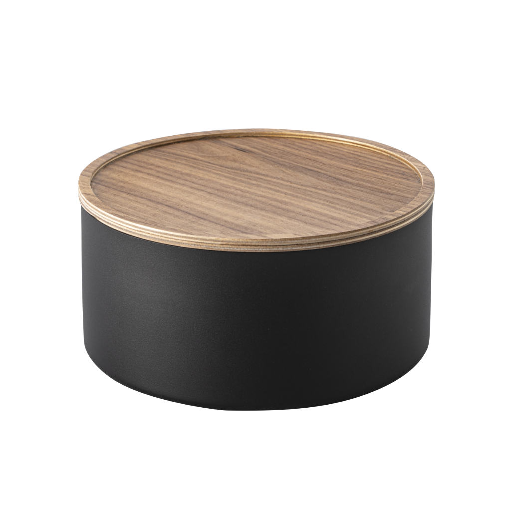 Úložný box Rin 5802, vysoký, černý YAMAZAKI