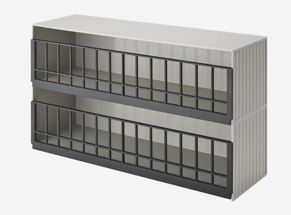 Úložný box na hračky Tower 5808, šedý YAMAZAKI