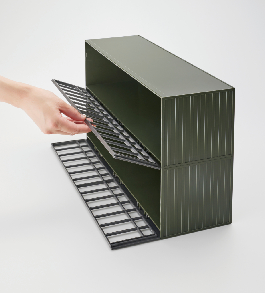 Úložný box na hračky Tower 5809, zelený YAMAZAKI