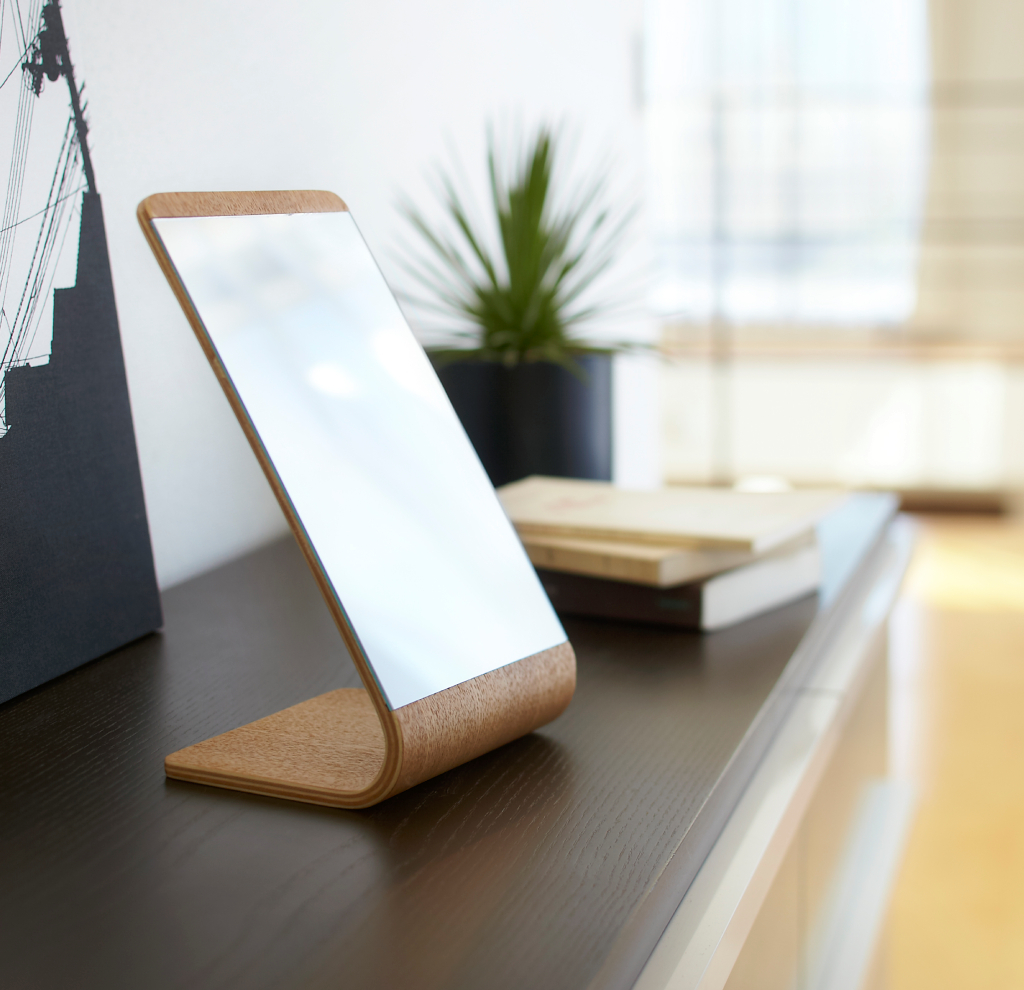 Stolní zrcátko Rin 7363. světlé YAMAZAKI