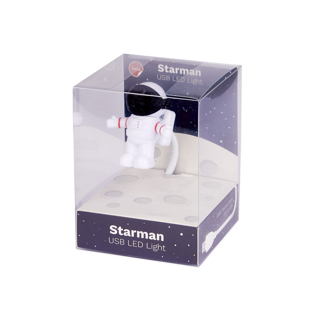 USB lampička Starman 27692, bílá BALVI