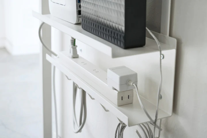 Organizér kabelů Smart 5461, bílý YAMAZAKI