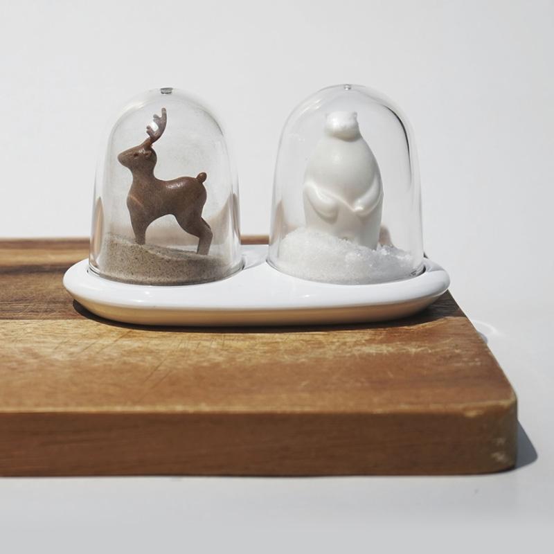 Slánka a pepřenka Wild Life 10272WH QUALY DESIGN