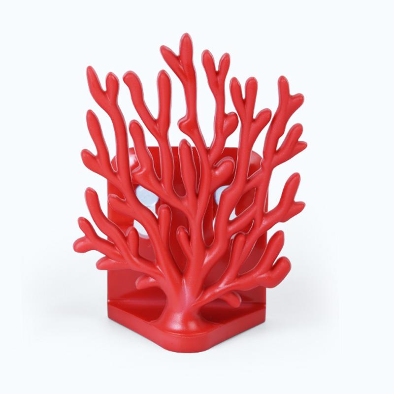 Držák na houbu Coral 10335WH, bílý QUALY DESIGN
