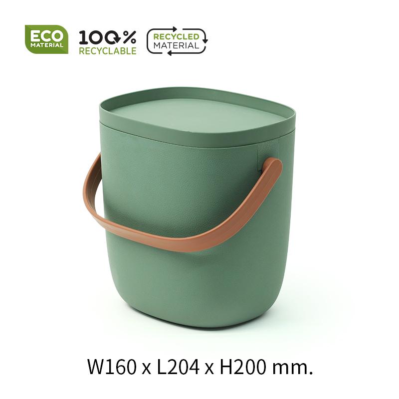 Úložný box Stogo 10377GN, 3,5L, zelený QUALY DESIGN