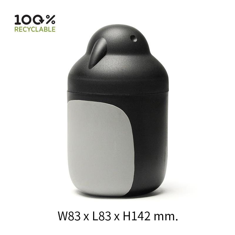 Zásobník Penguin Container 10364, černý QUALY DESIGN