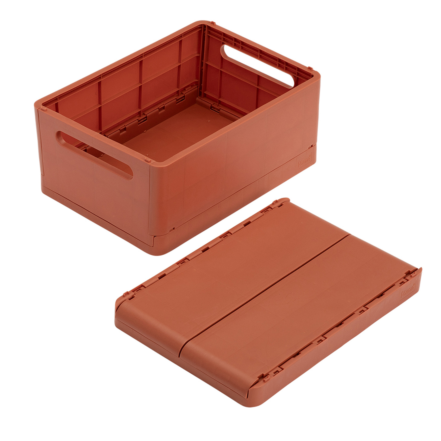 Střední skládací úložný box Joe 60 M, 12x27x19cm, terakota FŌRMA