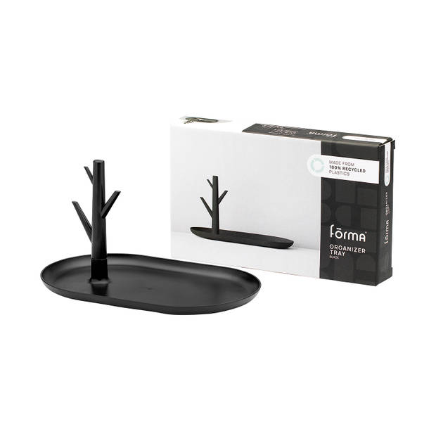 Stojánek na šperky Jill 67, černý FŌRMA