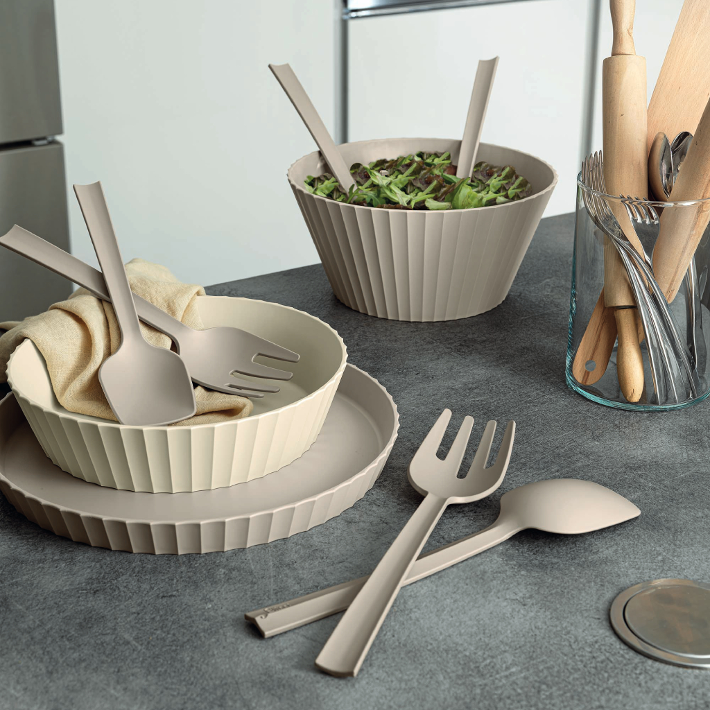 Salátovy příbor Paestum PS3-000 Artic White BLIM PLUS