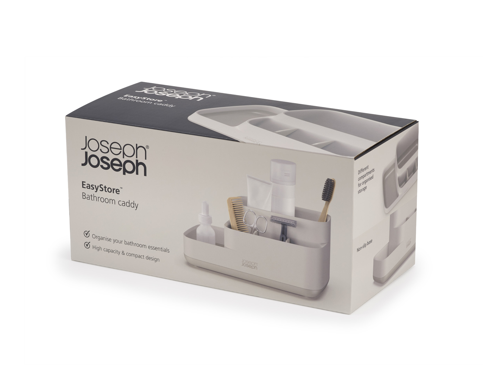 Organizér do koupelny EasyStore Caddy 70576, ecru JOSEPH JOSEPH