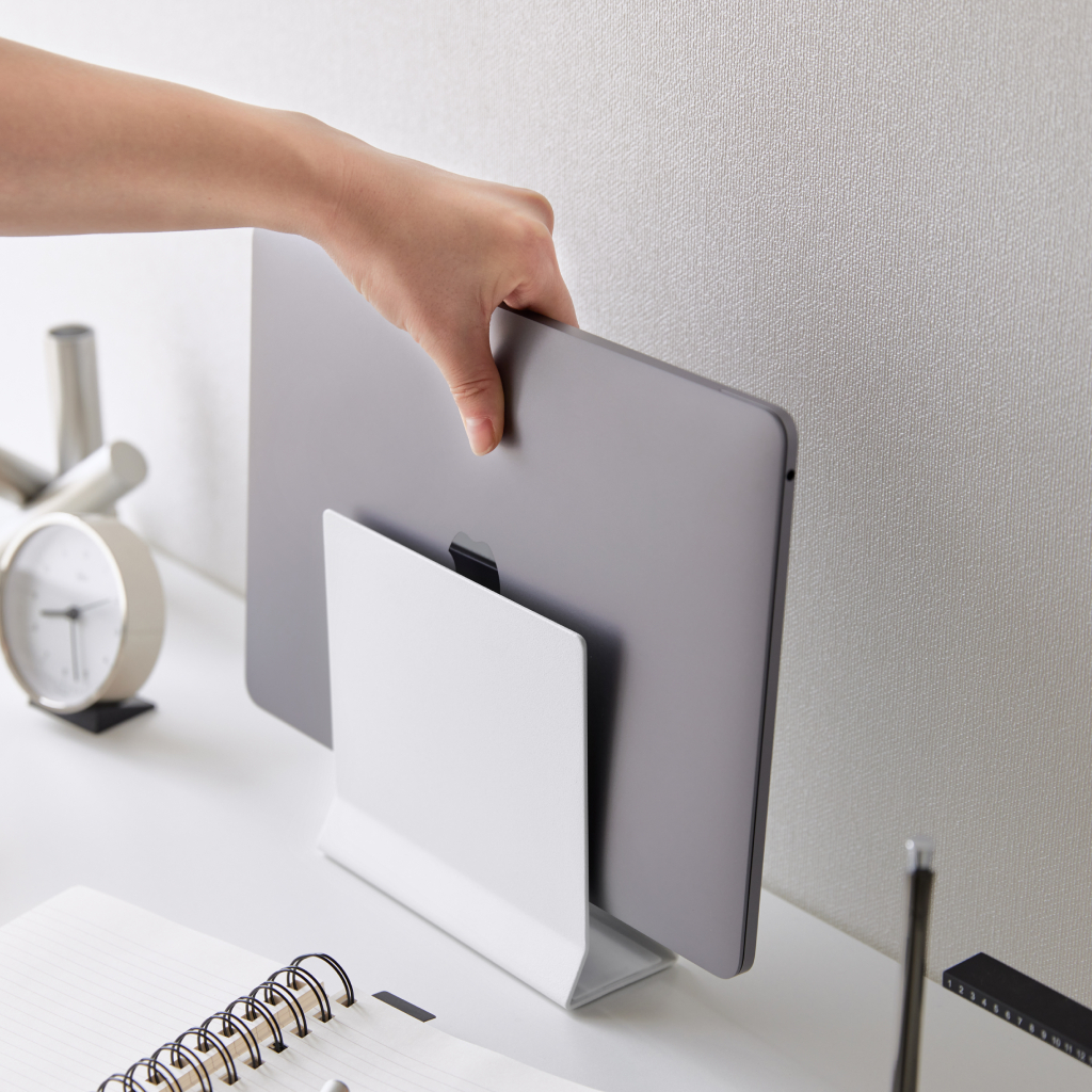 Stojan na notebook Slim 4498, bílý YAMAZAKI
