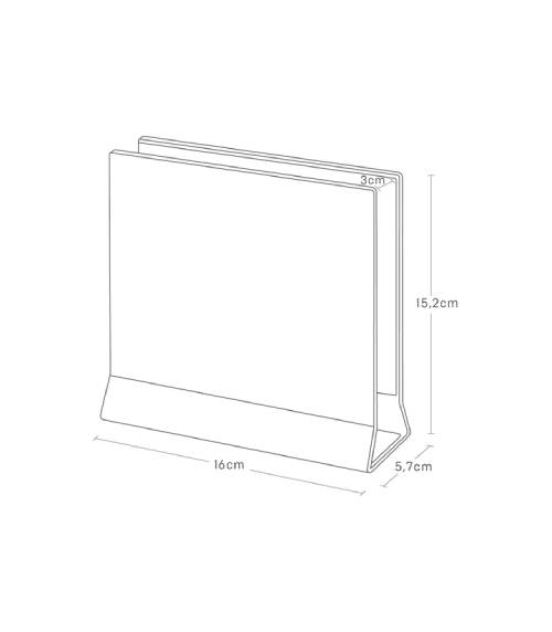 Stojan na notebook Slim 4498, bílý YAMAZAKI