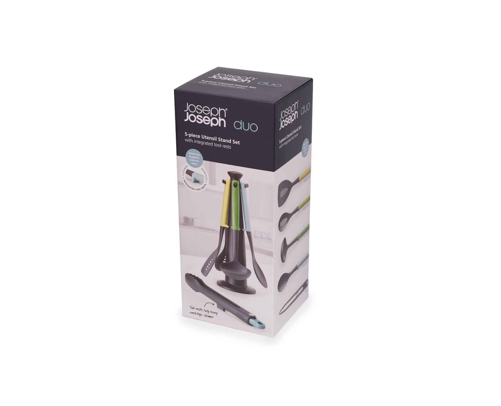 Sada kuchyňských nástrojů se stojanem Duo 10549 Opal JOSEPH JOSEPH