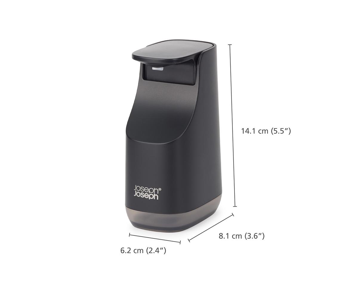 Dávkovač mýdla Slim 70602, 350ml, černý JOSEPH JOSEPH