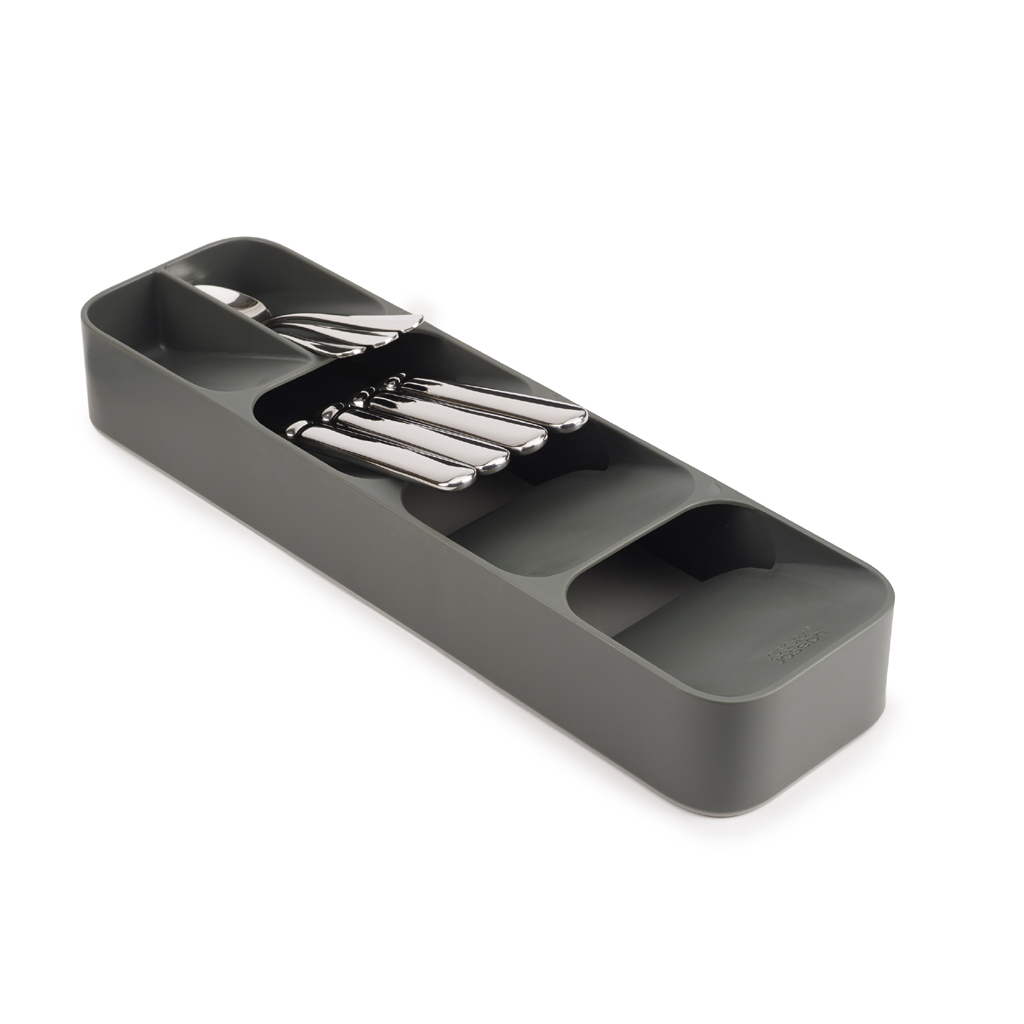 Organizér na příbory Duo 851678, šedý