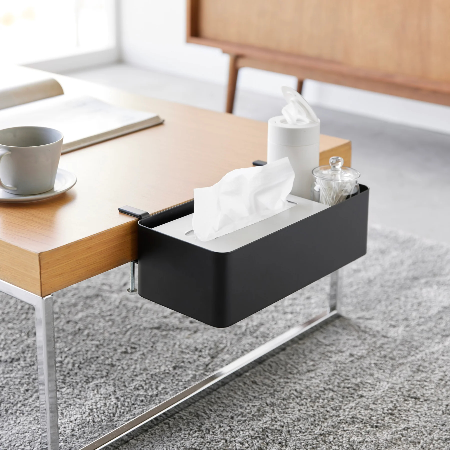 Košík ke stolu Tower 1573, černý YAMAZAKI