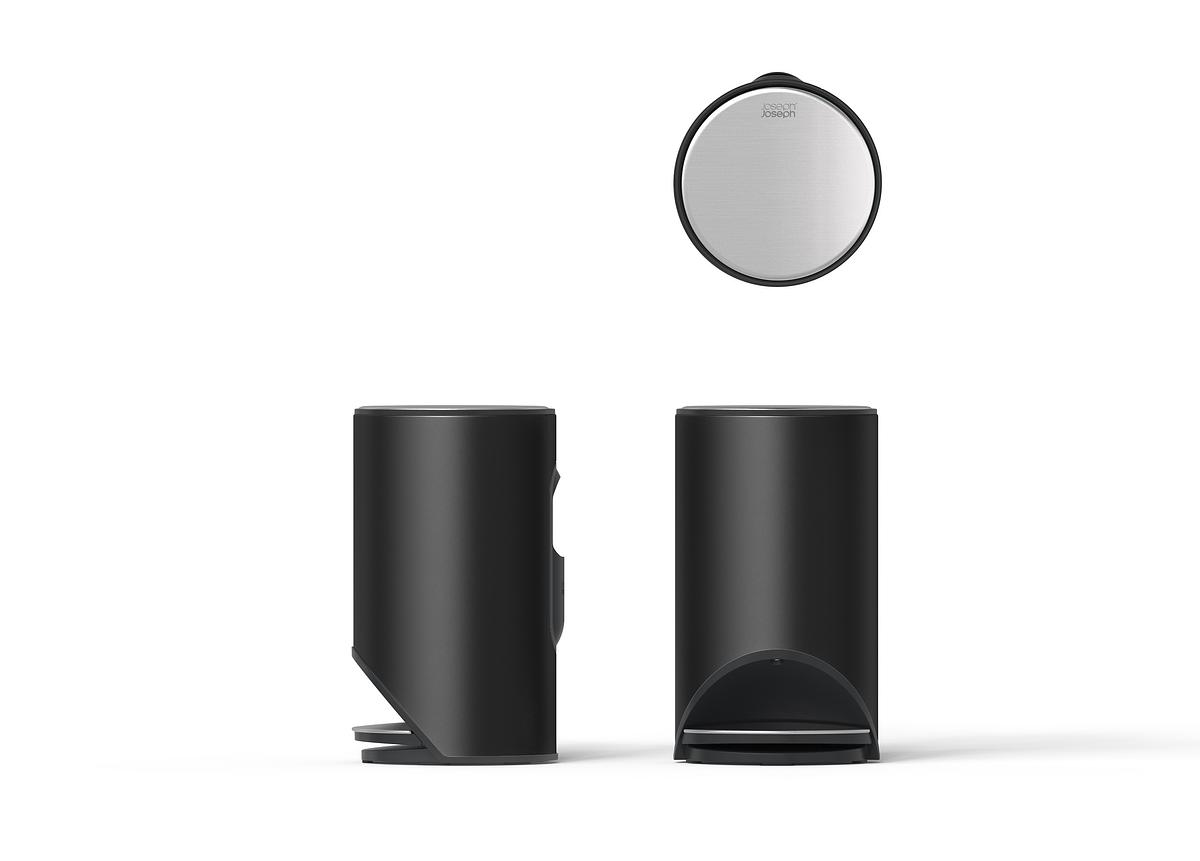 Odpadkový koš Arc 30151, 10l, černý JOSEPH JOSEPH