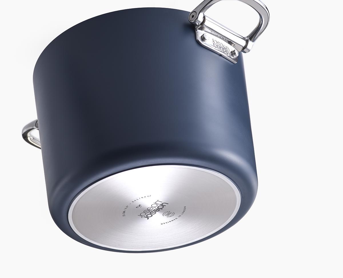 Hrnec Space 45045, 25cm, nepřilnavá keramika, skládací madla JOSEPH JOSEPH