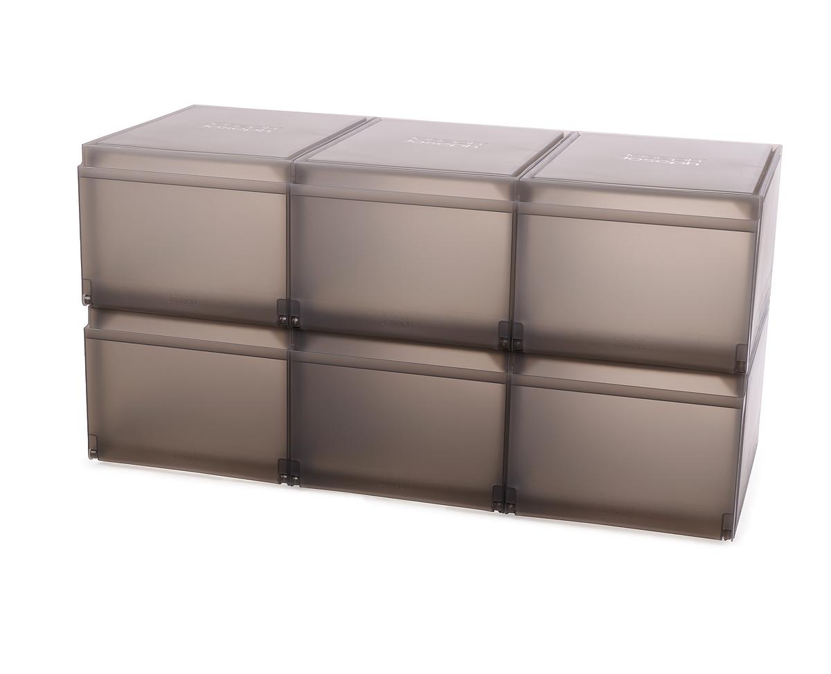 Úložné boxy na boty ShoeCase 55014, sada 6ks JOSEPH JOSEPH