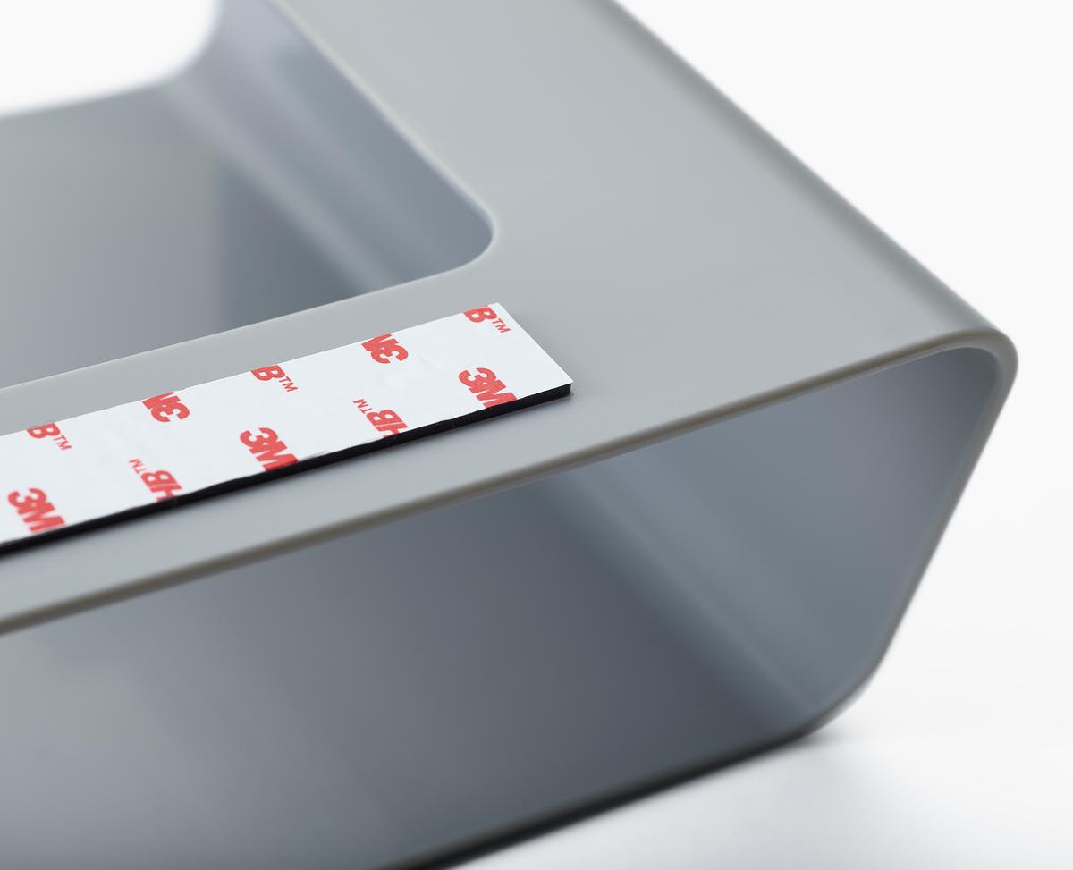 Organizér na fólie a sáčky CupboardStore 851699, velký, šedý