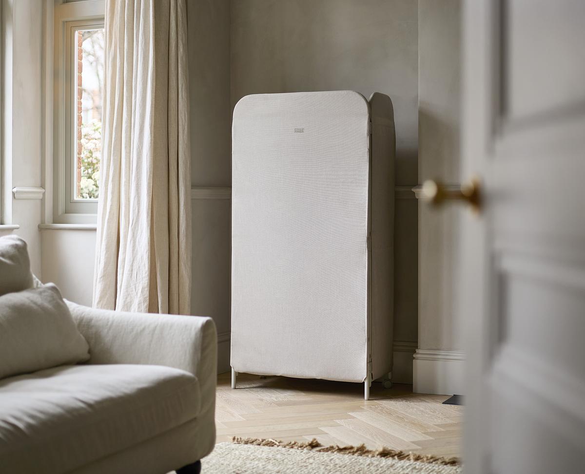 3-patrový interiérový sušák prádla Eclipse, ecru