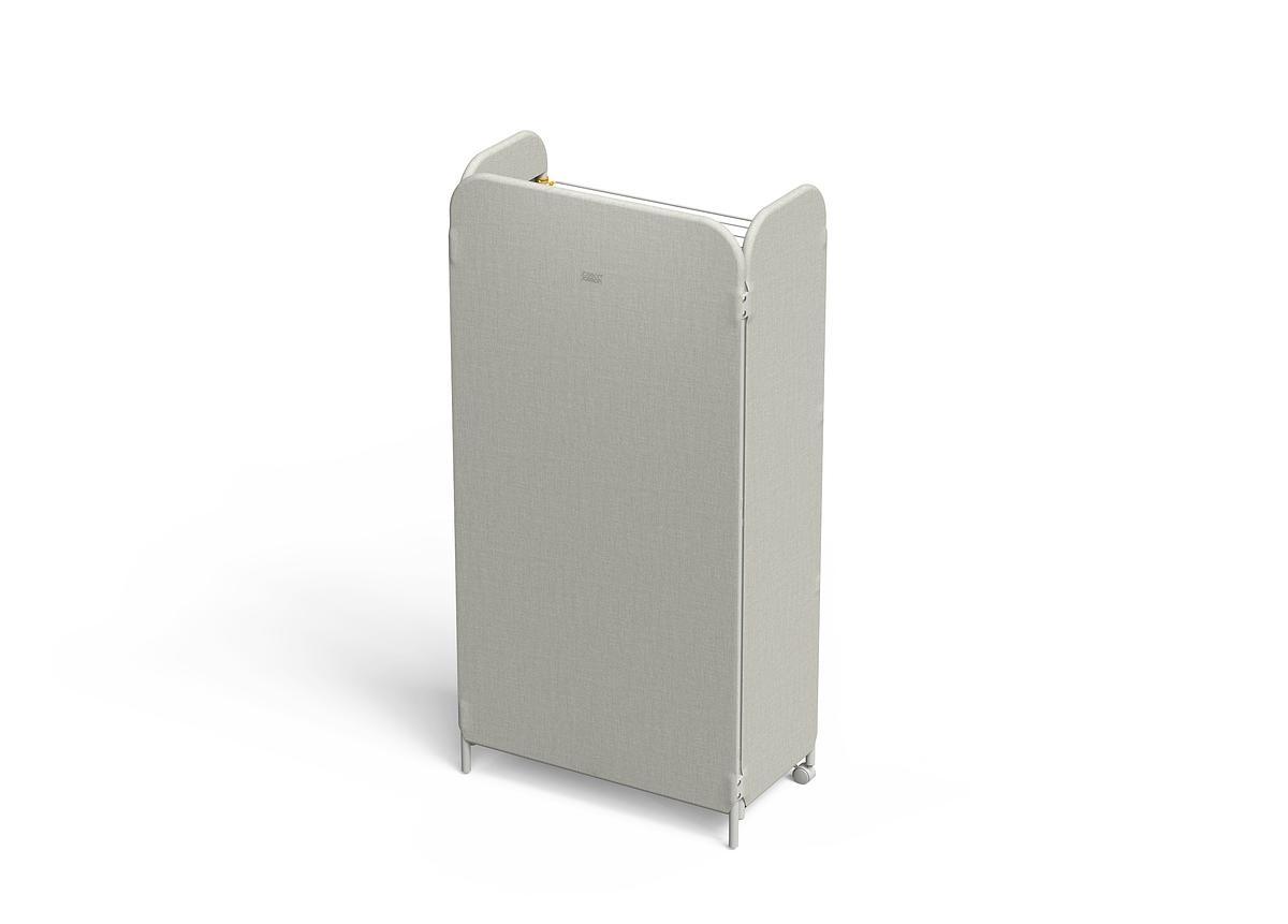 3-patrový interiérový sušák prádla Eclipse, ecru