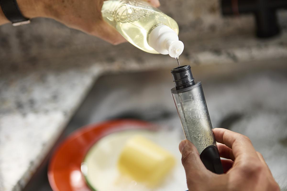 Kartáč na nádobí se stojánkem SinkTech 6500019 JOSEPH JOSEPH